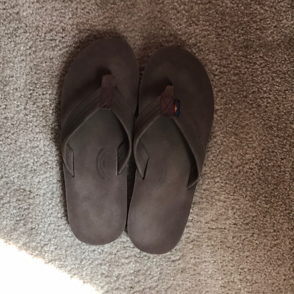 Men’s Rainbow Flip Flops